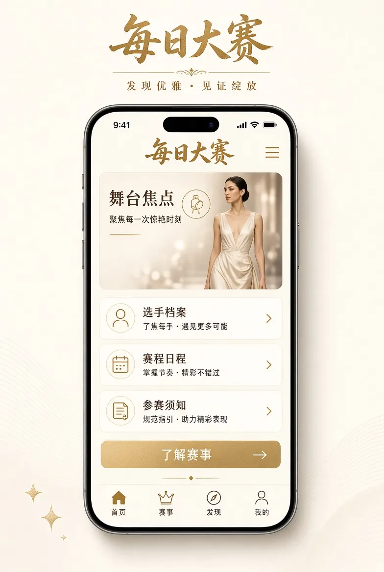 每日大赛APP相关视觉