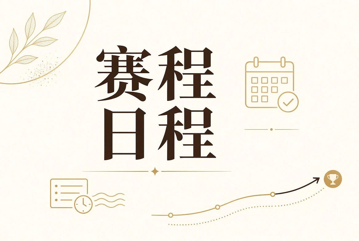 赛程日程相关视觉